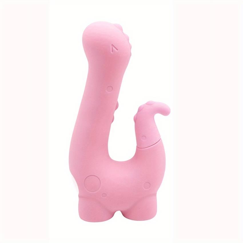 1pc Adorable Dinosaur Vibrator - 5 Sucking Modes, 10 Vibration Settings, Warming Massager for Women - Cute, Intimate, Personal Pleasure Toy - Image 5