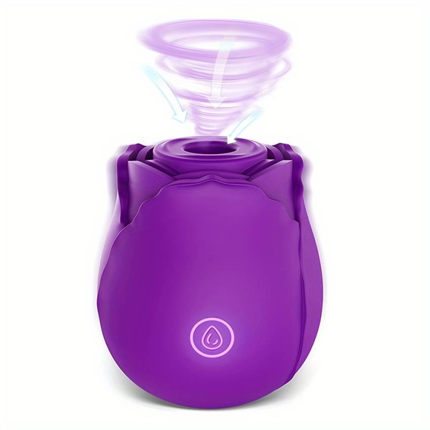 There are American appearance patents and practical patents underwritten by the whole network, new classic rose vibrator adult products, women's sex toys, suction and blowing sex products, stimulation of the clitoris, nipples, 10 vibration modes, magnetic charging, novel shape, super high quality - Image 3