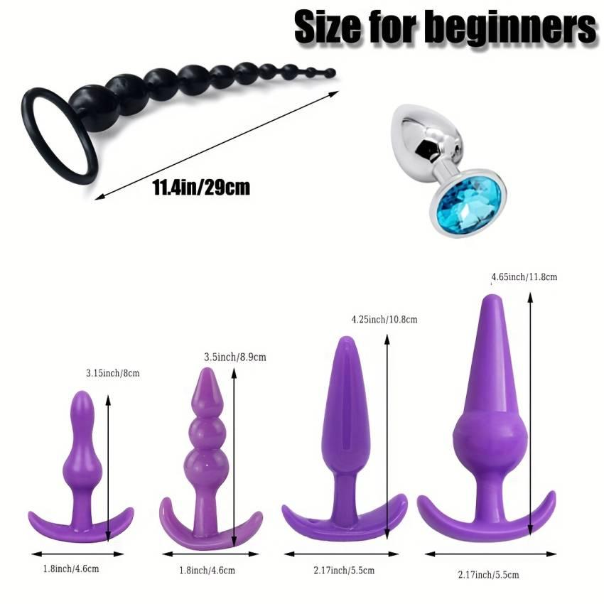 30PCS Ultimate Bondage Sex Toy Kit For Couples - Explore Endless Possibilities With Restraints, Anal Plug, Vibrators, Massagers, And Gang Ball Play - Perfect For Adventurous Lovers And BDSM Enthusiasts - Image 3