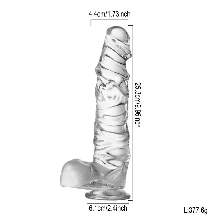 3 Sizes New Large Jelly Dildos with Huge Suction Cup Spiral Stripes G-spot Vaginal Stimulation Female Masturbator Sex Toys for Women Gay - Image 21