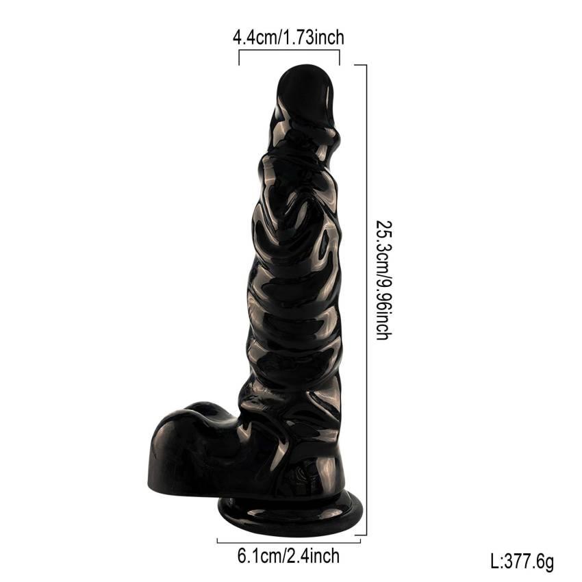 3 Sizes New Large Jelly Dildos with Huge Suction Cup Spiral Stripes G-spot Vaginal Stimulation Female Masturbator Sex Toys for Women Gay - Image 11