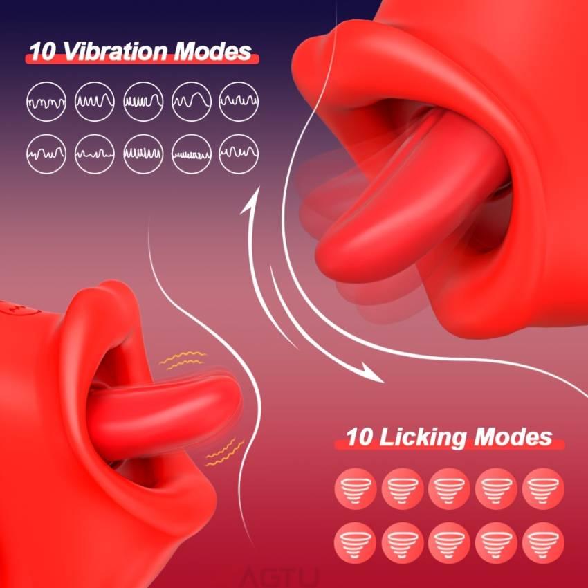 1pc Powerful Swing Sucking Tongue Vibrator For Women Tongue Licking Clitoris Sucker Oral Nipple Stimulator Sex Toys For Female Adults Supplies - Image 2