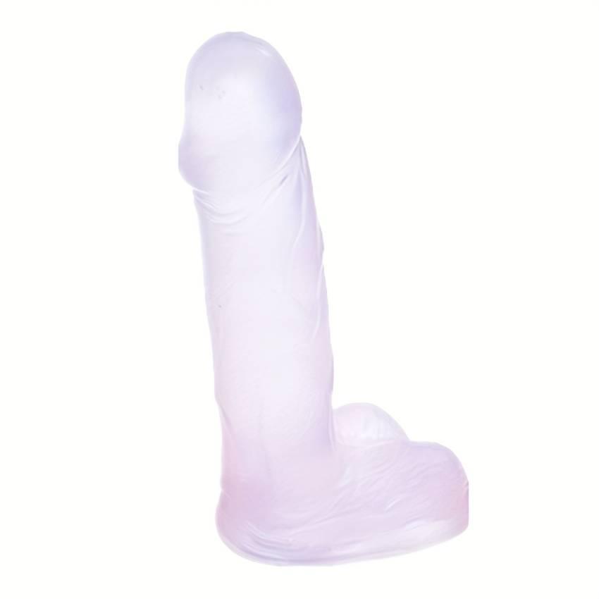 1pc Realistic Silicone Dildo for Women - Flexible, Soft, Body-Safe Anal Plug for Vaginal Stimulation, Hand-Free Adult Play Couple Toy, No Battery Needed - Image 9