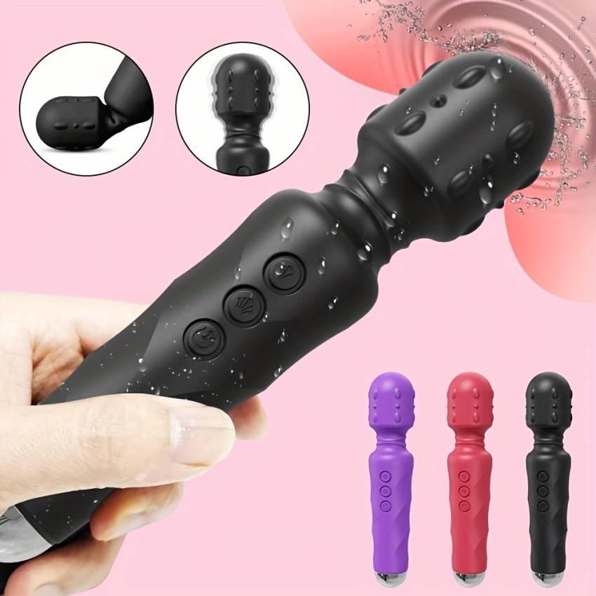 Powerful AV Magic Wand for Women G-spot Clitoris Stimulator Dildo Female Sex Toys Shop for Couple Adults Masturbator Massager, Vibrator sex toys for woman, Erotic toys Adults product, USB charging, penetration vagina vibrator - Image 9