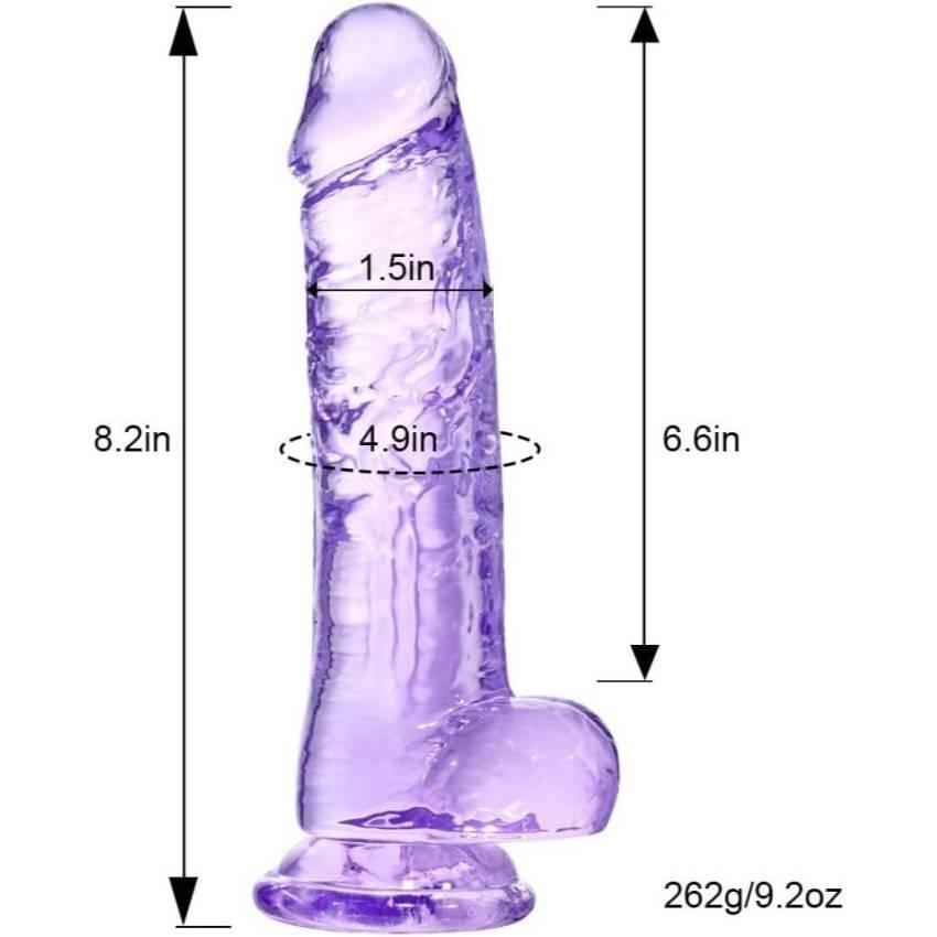 LUXELOVE Suction Cup Dildo - 8.2 - Image 18