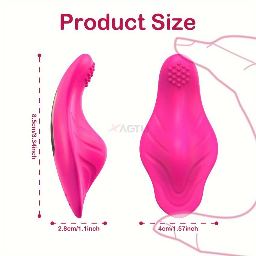 ALWUP Wireless Wearable Vibrator for Women, APP Remote Controlled, Rechargeable Lithium Battery 130mAh, Battery Powered, 9 Vibration Modes, with Portable Vibrating Massager for Adult Entertainment - Image 3