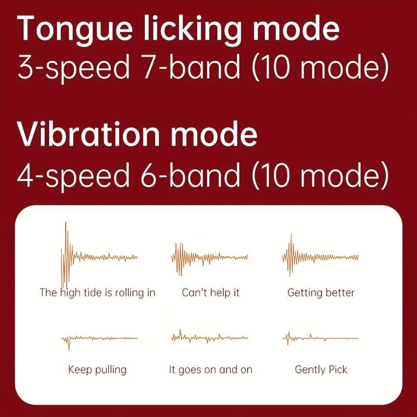 1pc 2 In 1 Lick Suck Vibrators For Women Licking Tongue Clitoris Stimulator, G-Spot Massager Vagina Sucking Female Pleasure Adult Sex Toys - Image 9