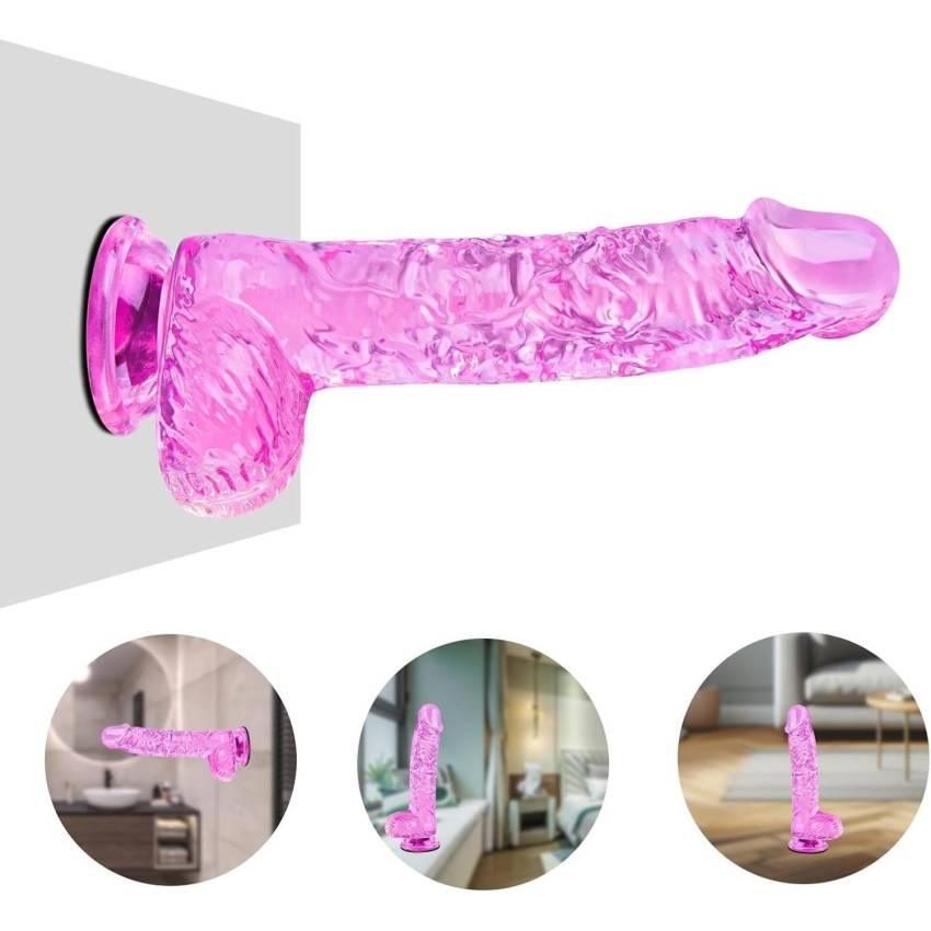 LUXELOVE Suction Cup Dildo - 8.2 - Image 5