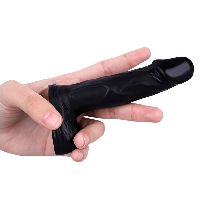 1pc Realistic Silicone Dildo for Women - Flexible, Soft, Body-Safe Anal Plug for Vaginal Stimulation, Hand-Free Adult Play Couple Toy, No Battery Needed - Image 11