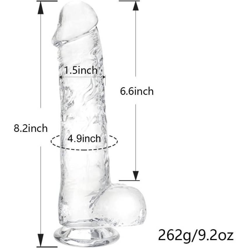 LUXELOVE Suction Cup Dildo - 8.2 - Image 13