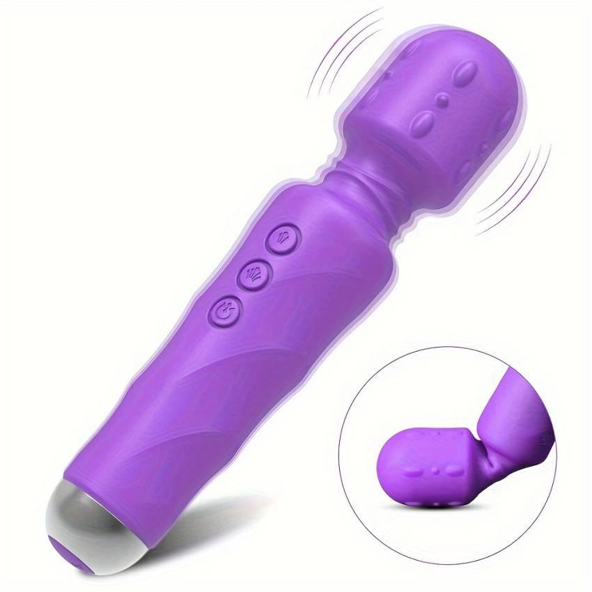 Powerful AV Magic Wand for Women G-spot Clitoris Stimulator Dildo Female Sex Toys Shop for Couple Adults Masturbator Massager, Vibrator sex toys for woman, Erotic toys Adults product, USB charging, penetration vagina vibrator - Image 7