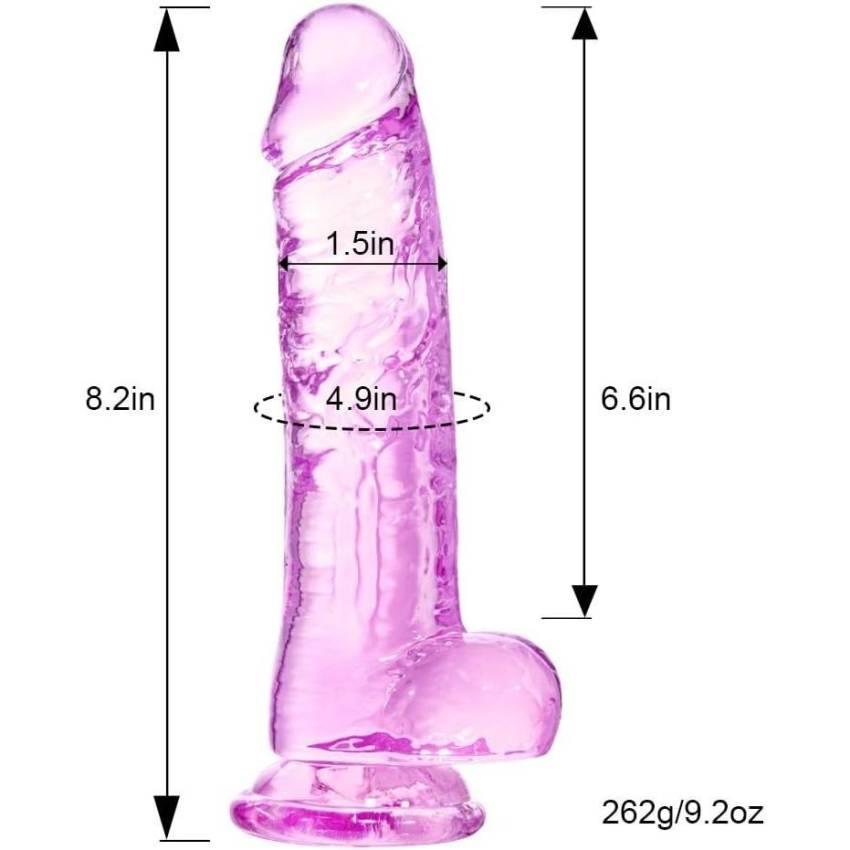 LUXELOVE Suction Cup Dildo - 8.2 - Image 3